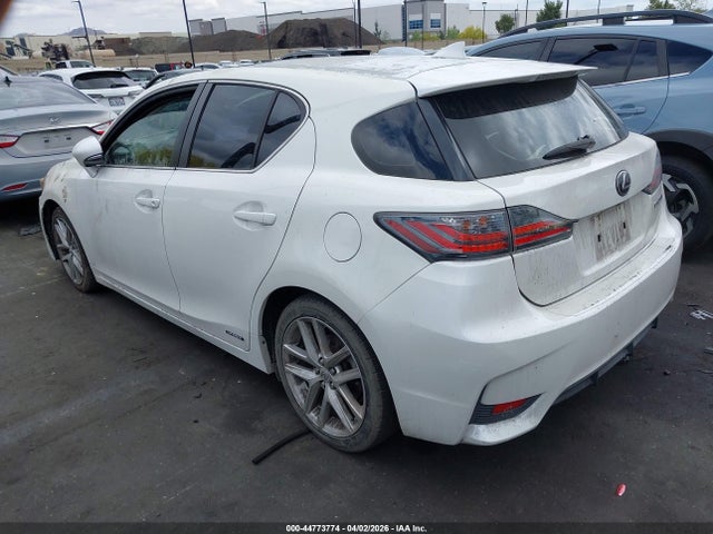 JTHKD5BH4E2191378 Lexus CT 200H