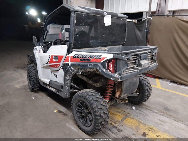 44773800 :رقم المزاد ، 3NSRGE99XHH870260 vin ، 2017 Polaris General 1000 Eps مزاد بيع