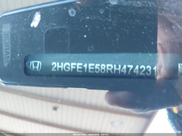 2HGFE1E58RH474231 Honda CIVIC SI SEDAN