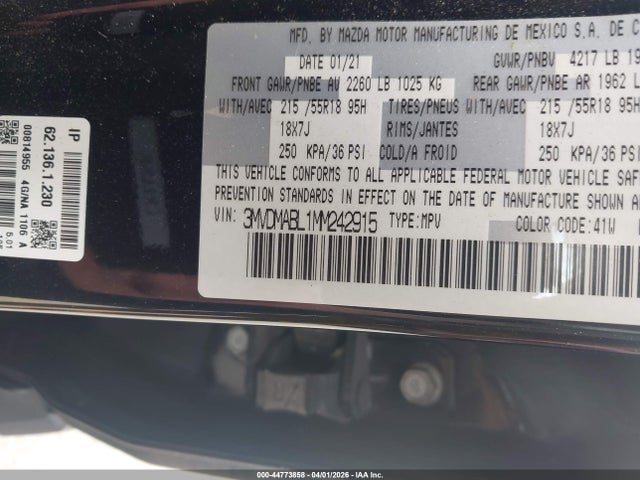 Mazda Cx-30 Select 2021 3MVDMABL1MM242915 Image 9