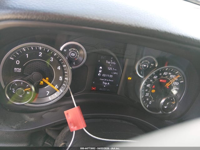 44773882 :رقم المزاد ، 1C6RREFG5NN326053 vin ، 2022 Ram 1500 Big Horn  4x2 5'7 Box مزاد بيع