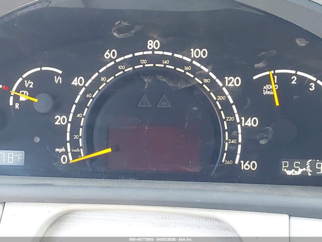 Aukcja sprzedaży 2003 Mercedes-benz Cl 600, vin: WDBPJ76JX3A033895, numer aukcji: 44773905