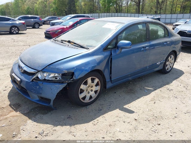 2009 Honda Civic Lx მანქანა იყიდება აუქციონზე, vin: 1HGFA16589L011048, აუქციონის ნომერი: 44773907