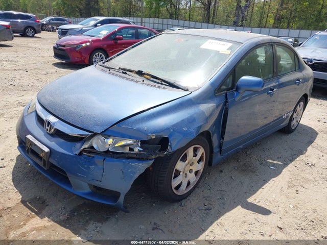 2009 Honda Civic Lx მანქანა იყიდება აუქციონზე, vin: 1HGFA16589L011048, აუქციონის ნომერი: 44773907