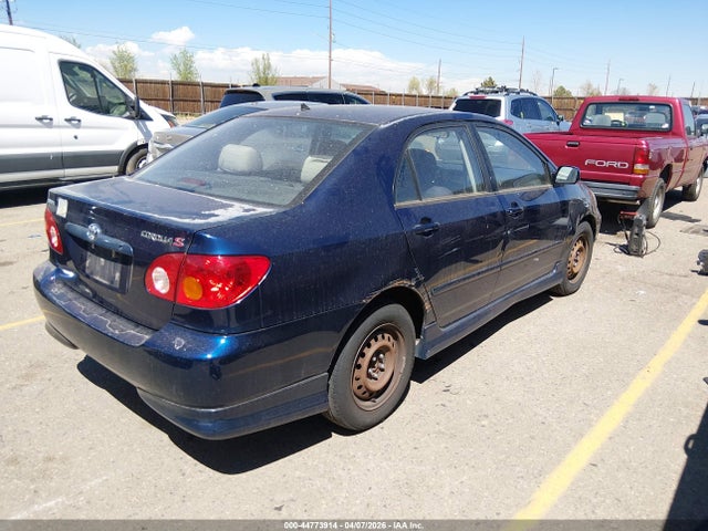 44773914 :رقم المزاد ، 1NXBR32EX4Z288323 vin ، 2004 Toyota Corolla S مزاد بيع