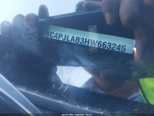 1C4PJLAB3HW663245 Jeep Cherokee Sport Fwd