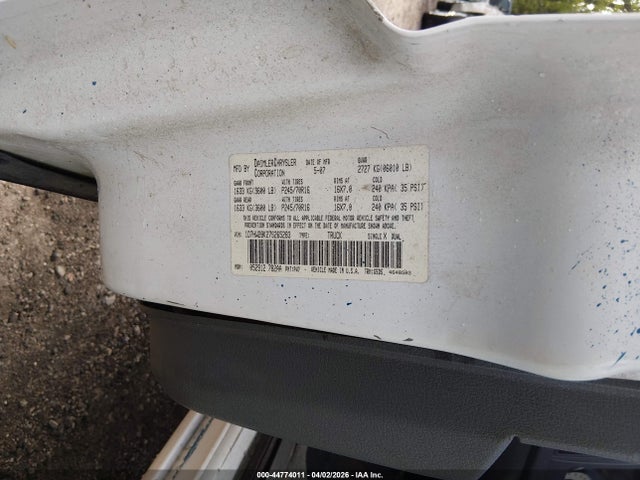 Продажа на аукционе авто 2007 Dodge Dakota St, vin: 1D7HW28K27S265283, номер лота: 44774011
