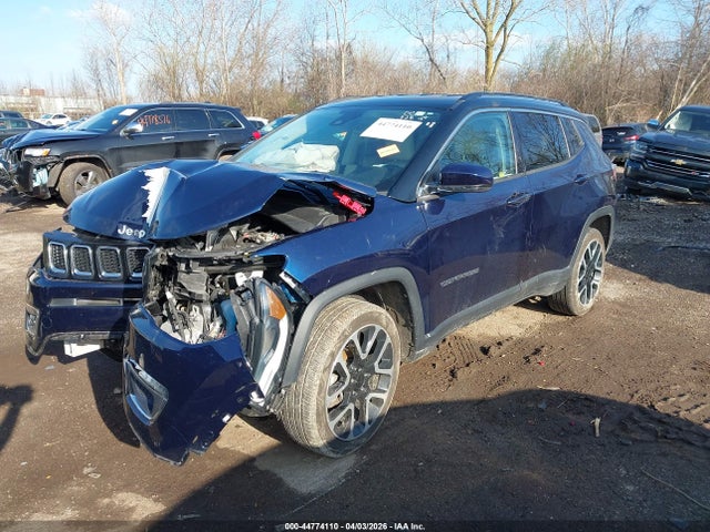 Aukcja sprzedaży 2021 Jeep Compass Limited 4x4, vin: 3C4NJDCB4MT539561, numer aukcji: 44774110