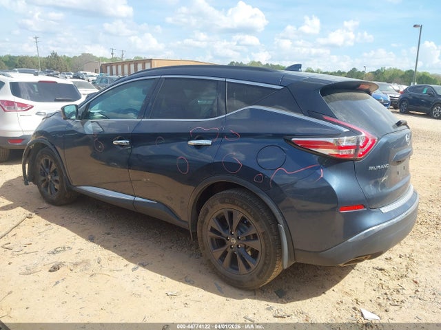 44774122 :رقم المزاد ، 5N1AZ2MH1HN146343 vin ، 2017 Nissan Murano Sv مزاد بيع