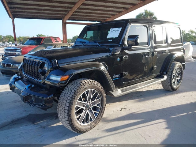 2024 Jeep Wrangler 4xe 4-door Summit მანქანა იყიდება აუქციონზე, vin: 1C4RJXU65RW161160, აუქციონის ნომერი: 44774369