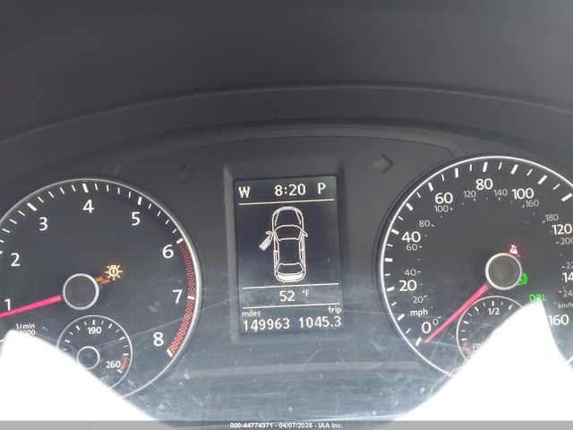 44774371 :رقم المزاد ، 1VWBP7A32CC041879 vin ، 2012 Volkswagen Passat 2.5l Se مزاد بيع