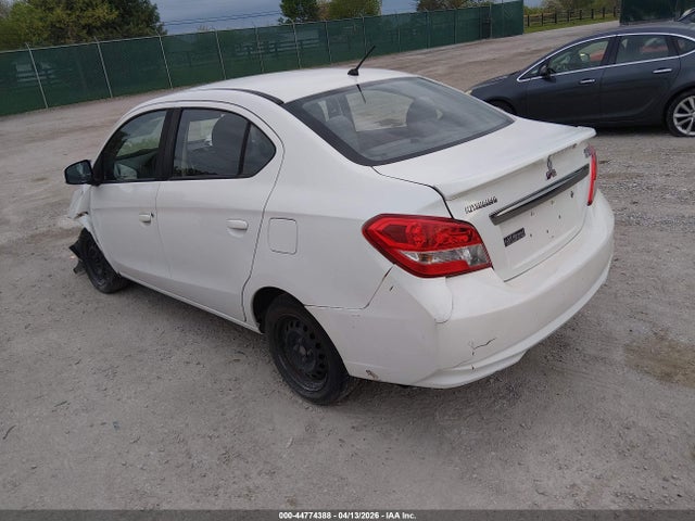 Aukcja sprzedaży 2017 Mitsubishi Mirage G4 Es, vin: ML32F3FJ4HHF13554, numer aukcji: 44774388
