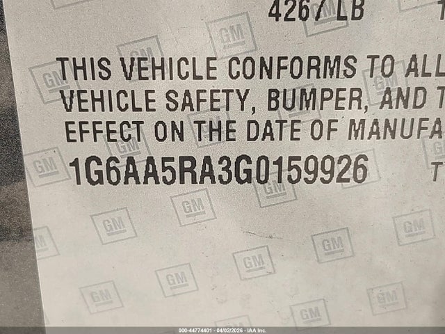 2016 CADILLAC ATS 1G6AA5RA3G0159926 Photo 8