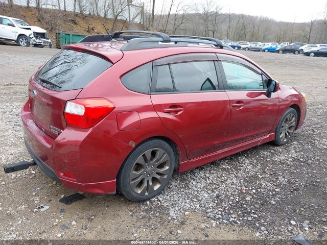 Продаж на аукціоні авто 2012 Subaru Impreza 2.0i Sport Premium, vin: JF1GPAL6XCG212406, номер лоту: 44774402