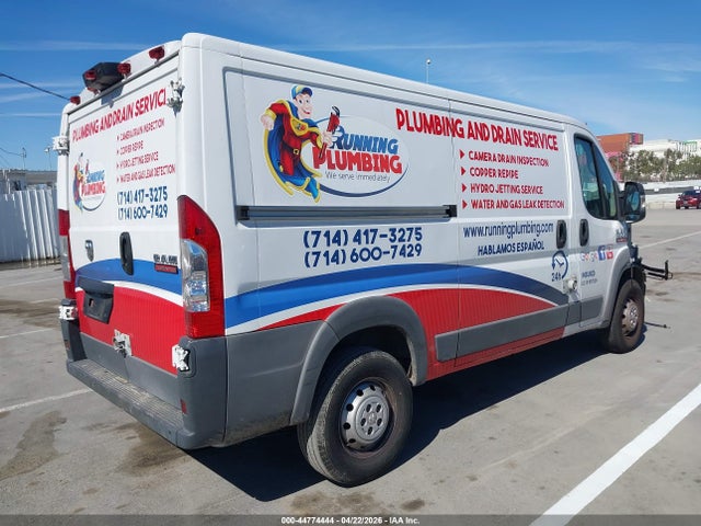 Aukcja sprzedaży 2018 Ram Promaster 1500 Low Roof 136 Wb, vin: 3C6TRVAG1JE156009, numer aukcji: 44774444