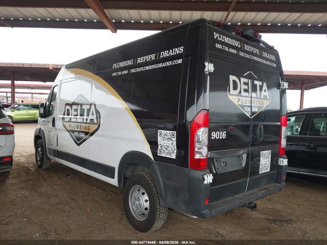 Aukcja sprzedaży 2021 Ram Promaster 2500 High Roof 159 Wb, vin: 3C6ERVDGXME509016, numer aukcji: 44774448