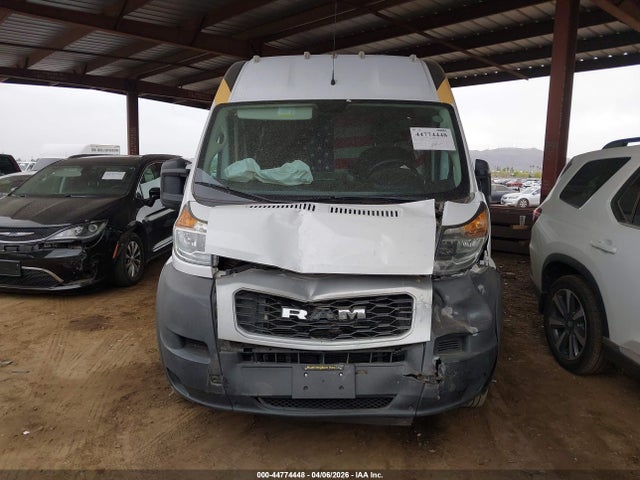 Aukcja sprzedaży 2021 Ram Promaster 2500 High Roof 159 Wb, vin: 3C6ERVDGXME509016, numer aukcji: 44774448