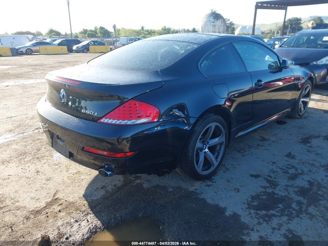 2008 Bmw 650i მანქანა იყიდება აუქციონზე, vin: WBAEA53588CV91631, აუქციონის ნომერი: 44774487