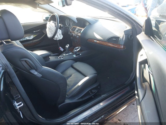 2008 Bmw 650i მანქანა იყიდება აუქციონზე, vin: WBAEA53588CV91631, აუქციონის ნომერი: 44774487