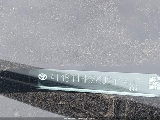 4T1B11HK7KU241403 Toyota CAMRY LE