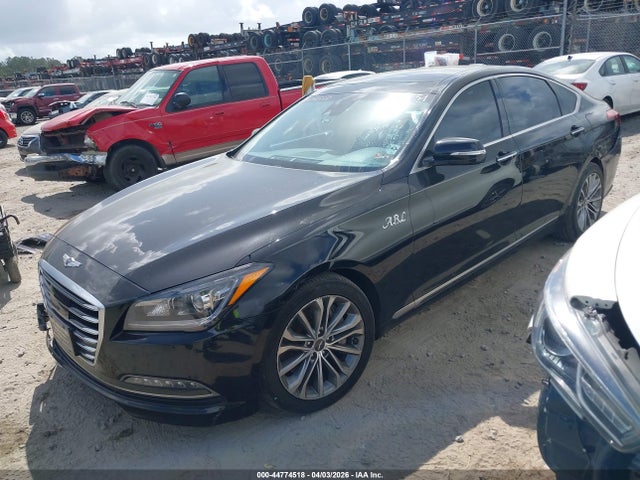 Genesis G80 3.8 2017 KMHGN4JE8HU178224 Image 2