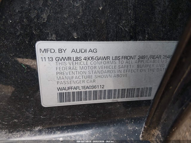 2014 AUDI A4 WAUFFAFL1EA086112 Photo 8