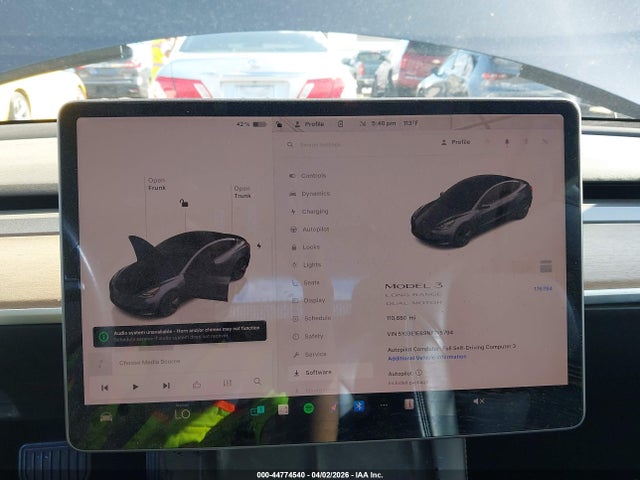 Продажа на аукционе авто 2022 Tesla Model 3 Long Range Dual Motor All-wheel Drive, vin: 5YJ3E1EB9NF176794, номер лота: 44774540