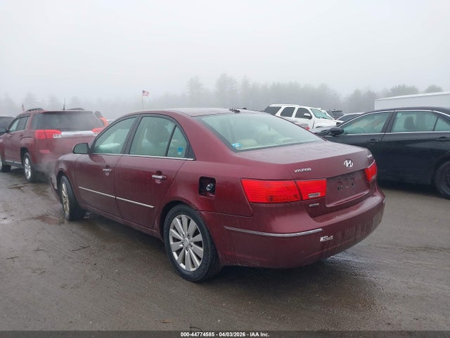 2009 Hyundai Sonata Limited მანქანა იყიდება აუქციონზე, vin: 5NPEU46C79H521218, აუქციონის ნომერი: 44774585
