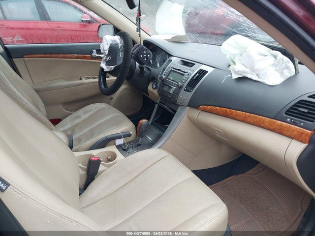 2009 Hyundai Sonata Limited მანქანა იყიდება აუქციონზე, vin: 5NPEU46C79H521218, აუქციონის ნომერი: 44774585
