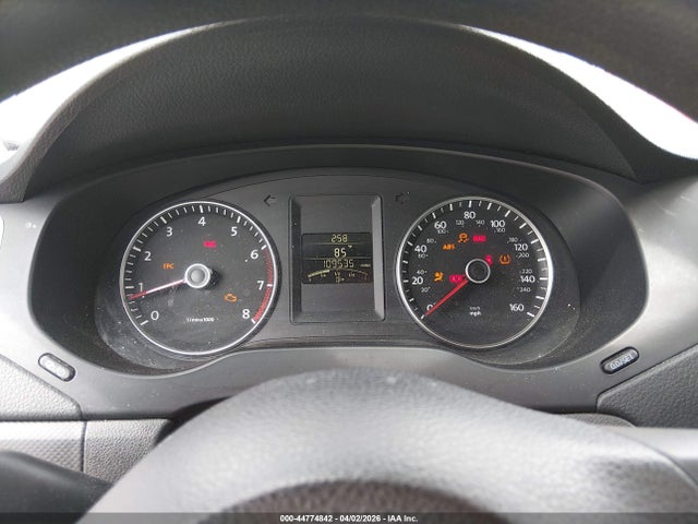 2012 Volkswagen Jetta 2.5l Se მანქანა იყიდება აუქციონზე, vin: 3VWBX7AJ5CM344362, აუქციონის ნომერი: 44774842