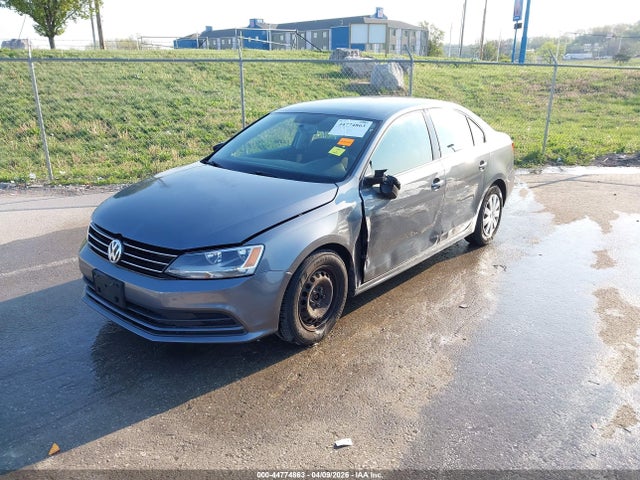 2015 Volkswagen Jetta 2.0l S მანქანა იყიდება აუქციონზე, vin: 3VW2K7AJ8FM412348, აუქციონის ნომერი: 44774863