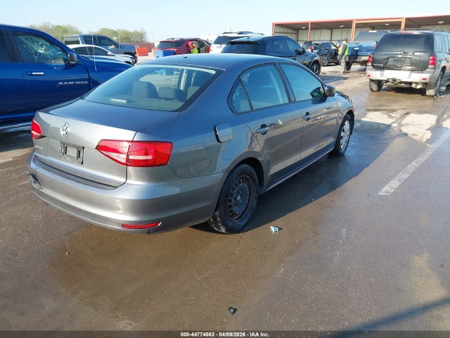 2015 Volkswagen Jetta 2.0l S მანქანა იყიდება აუქციონზე, vin: 3VW2K7AJ8FM412348, აუქციონის ნომერი: 44774863