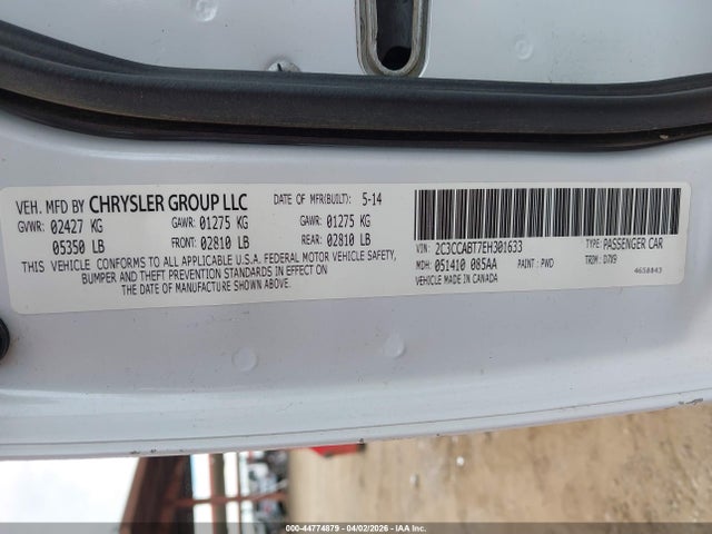 2014 CHRYSLER 300 2C3CCABT7EH301633 Photo 8