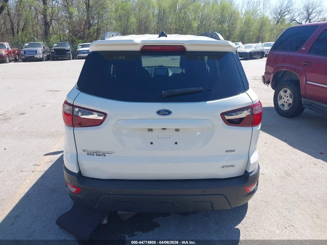 2020 Ford Ecosport Ses მანქანა იყიდება აუქციონზე, vin: MAJ6S3JL4LC364848, აუქციონის ნომერი: 44774905