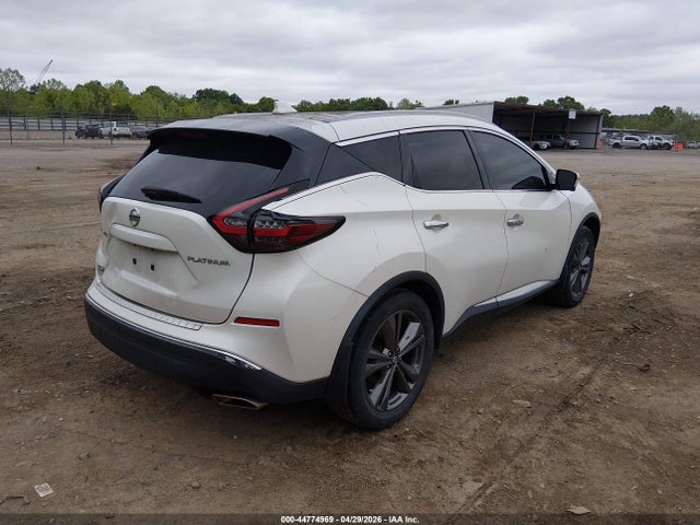 2019 Nissan Murano Platinum მანქანა იყიდება აუქციონზე, vin: 5N1AZ2MJXKN161949, აუქციონის ნომერი: 44774969