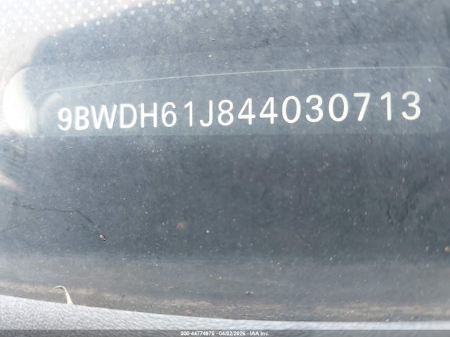 44774976 :رقم المزاد ، 9BWDH61J844030713 vin ، 2004 Volkswagen Gti Vr6 مزاد بيع