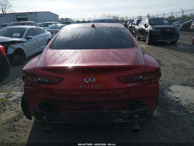 Продаж на аукціоні авто 2019 Infiniti Q60 3.0t Red Sport 400, vin: JN1FV7EK5KM360555, номер лоту: 44775058