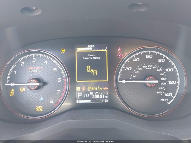 JF2SKAJCXPH525694 Subaru Forester Sport