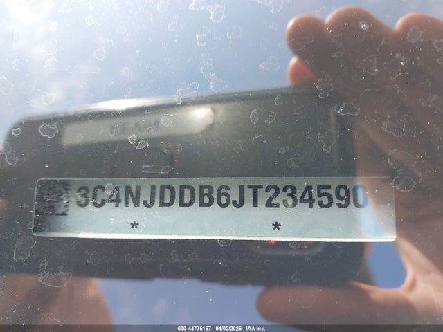 Продажа на аукционе авто 2018 Jeep Compass Trailhawk 4x4, vin: 3C4NJDDB6JT234590, номер лота: 44775167