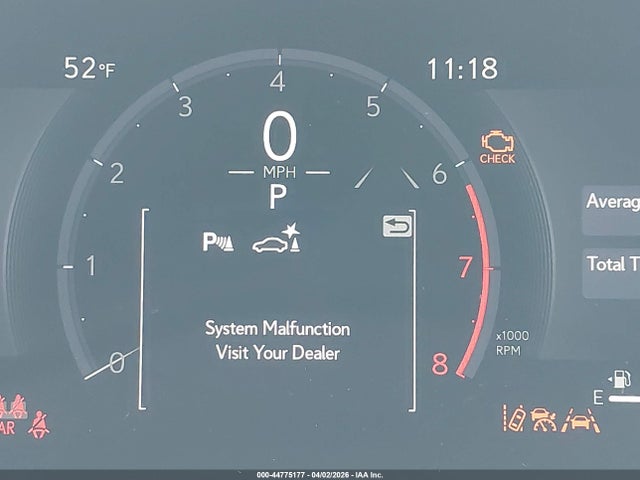 44775177 :رقم المزاد ، 2T2BAMCA3SC110868 vin ، 2025 Lexus Rx 350 Premium مزاد بيع