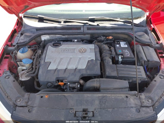 44775254 :رقم المزاد ، 3VWLL7AJ8DM369547 vin ، 2013 Volkswagen Jetta 2.0l Tdi مزاد بيع