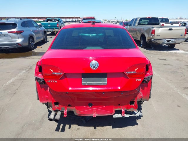 44775254 :رقم المزاد ، 3VWLL7AJ8DM369547 vin ، 2013 Volkswagen Jetta 2.0l Tdi مزاد بيع