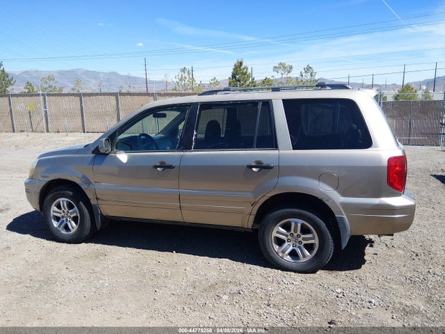 44775258 :رقم المزاد ، 2HKYF18683H554720 vin ، 2003 Honda Pilot Ex-l مزاد بيع