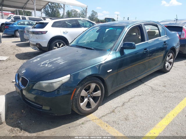 2008 Bmw 528i მანქანა იყიდება აუქციონზე, vin: WBANU53588CT08264, აუქციონის ნომერი: 44775338