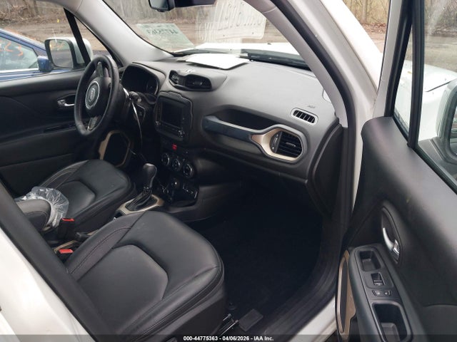 2016 Jeep Renegade Limited მანქანა იყიდება აუქციონზე, vin: ZACCJBDT9GPD09853, აუქციონის ნომერი: 44775363