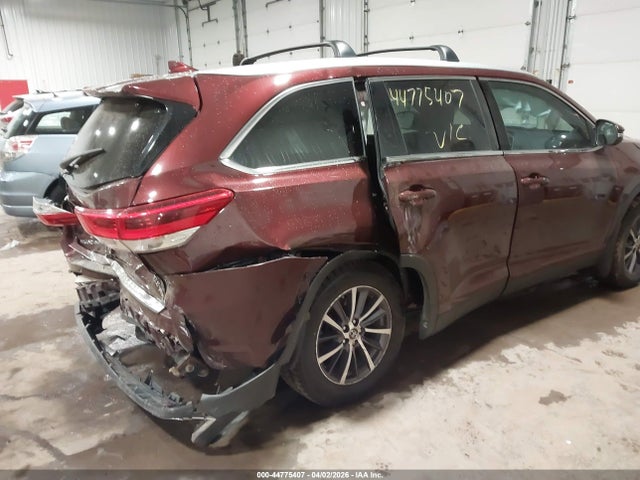 Aukcja sprzedaży 2019 Toyota Highlander Xle, vin: 5TDJZRFH5KS708210, numer aukcji: 44775407