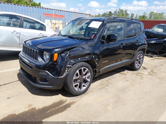 2016 Jeep Renegade Latitude მანქანა იყიდება აუქციონზე, vin: ZACCJABTXGPD74062, აუქციონის ნომერი: 44775543