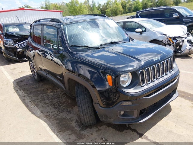 2016 Jeep Renegade Latitude მანქანა იყიდება აუქციონზე, vin: ZACCJABTXGPD74062, აუქციონის ნომერი: 44775543