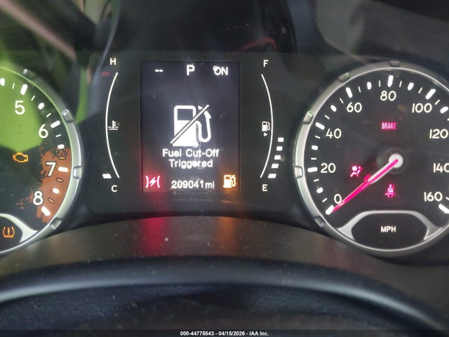 2016 Jeep Renegade Latitude მანქანა იყიდება აუქციონზე, vin: ZACCJABTXGPD74062, აუქციონის ნომერი: 44775543