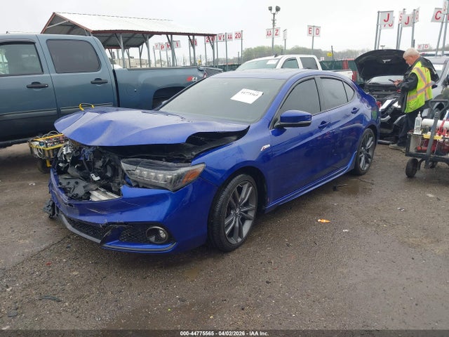 44775565 :رقم المزاد ، 19UUB2F67JA002151 vin ، 2018 Acura Tlx Tech   A-spec Pkgs مزاد بيع